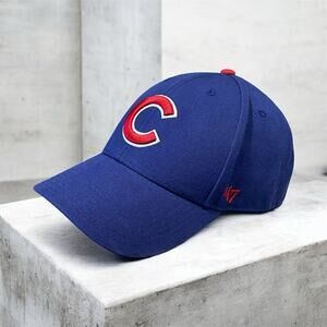‘47 Brand Chicago Cubs Baseball Hat/Cap Adjustable Hook & Loop MLB- Adults